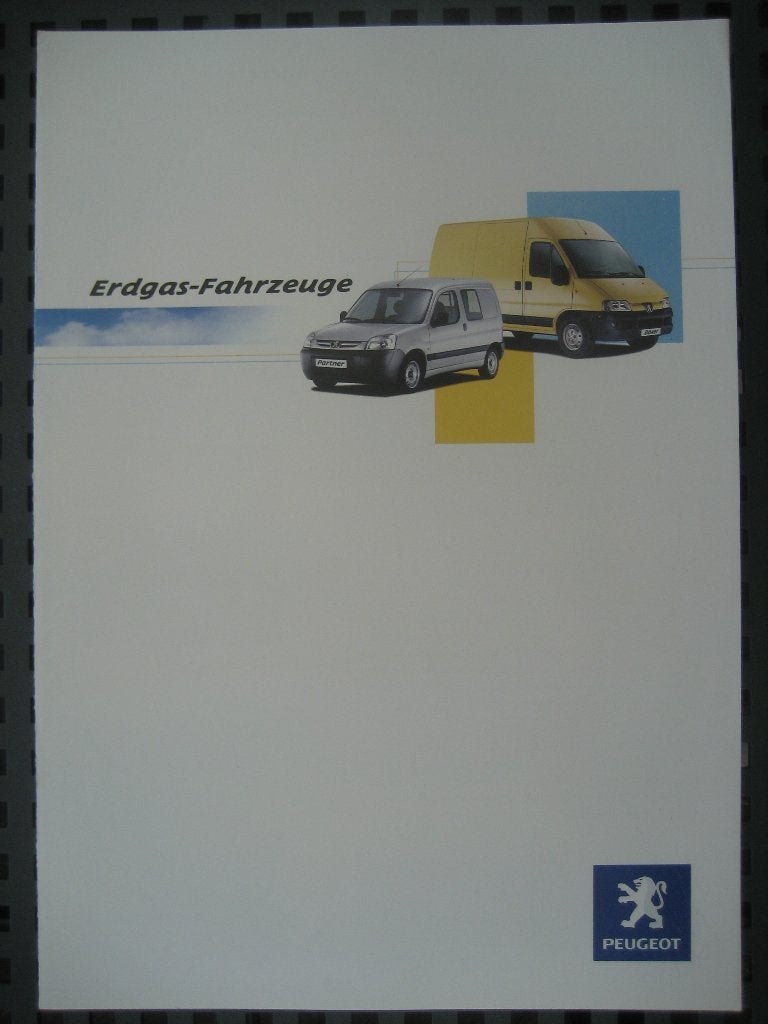 Peugeot Erdgas-Fahrzeuge (2004), Ophalen of Verzenden, Nieuw, Peugeot