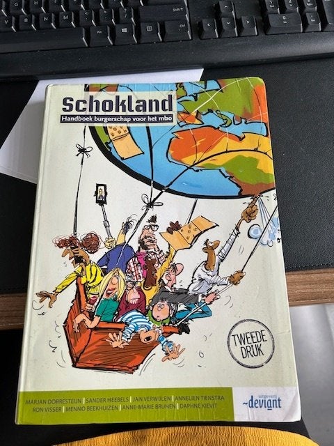 Schokeiland handboek Ron Visser, Ophalen of Verzenden, Zo goed als nieuw, Overige niveaus, Nederlands