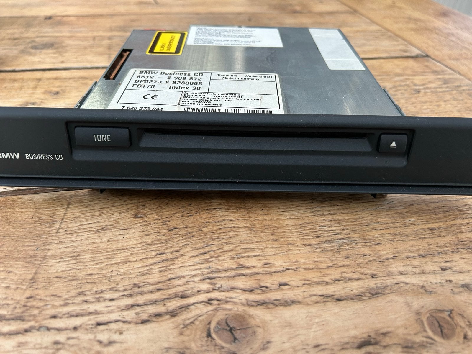 BMW Business CD Radio 6512-6909872, Ophalen, Gebruikt