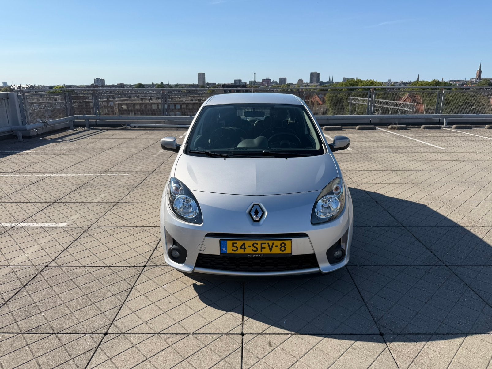 Renault Twingo 1.2 16V 2011 GrijslBenzine|Airco|2Sleutels, 839 kg, Twingo, 74 pk, 4 cilinders