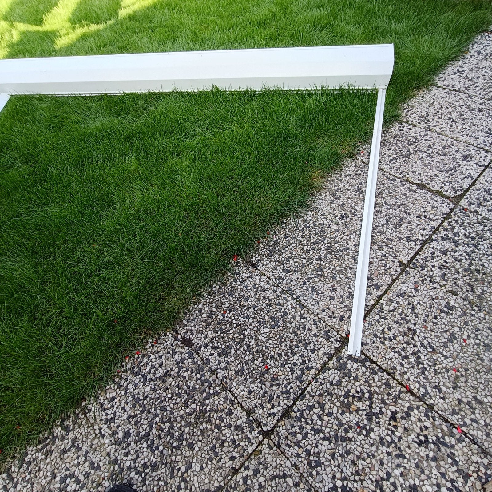 elektrisch rolluik, Ophalen, Gebruikt, 200 cm of meer, Wit