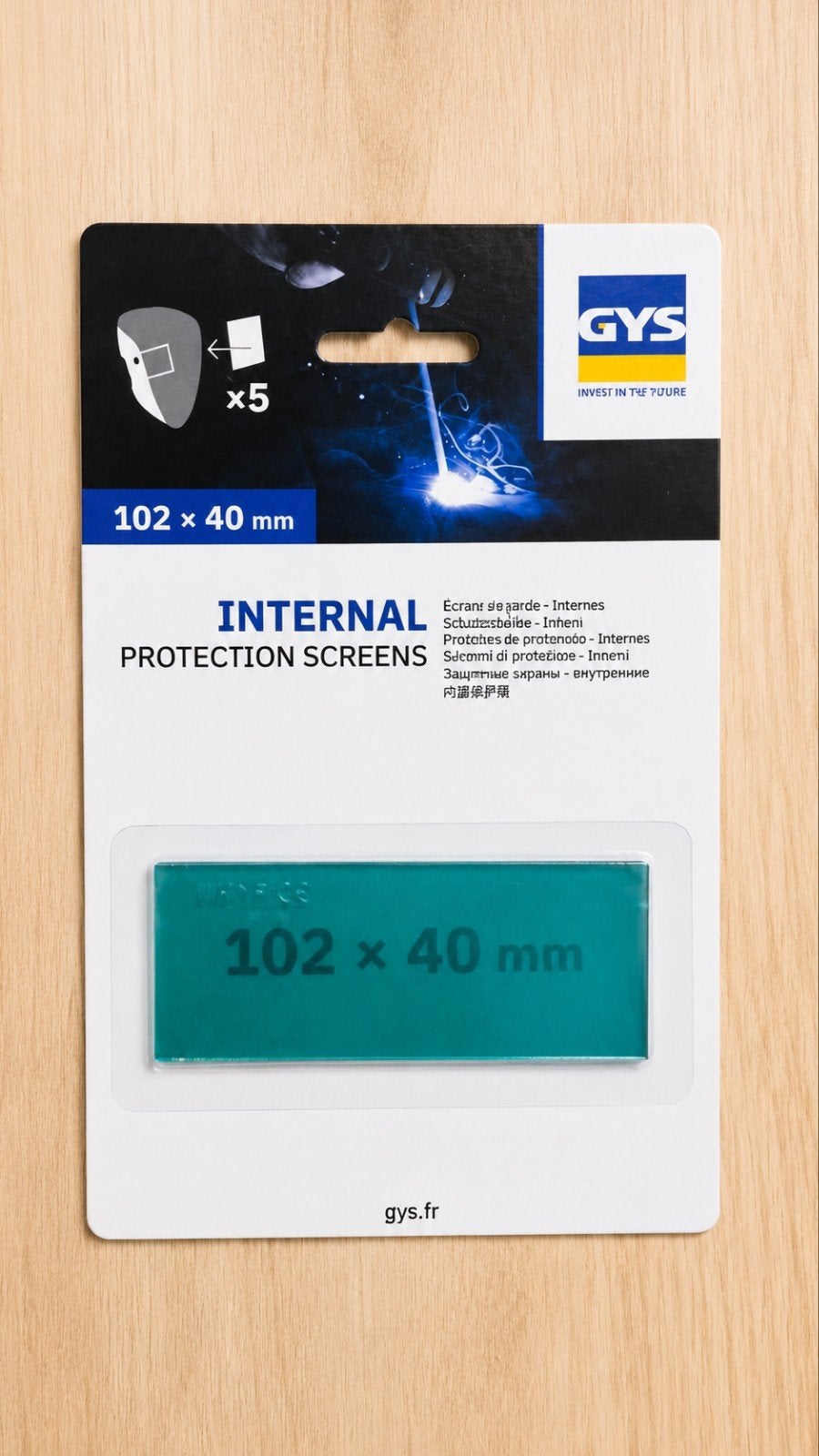 Gys helmglas lashelm intern, Ophalen of Verzenden, Nieuw
