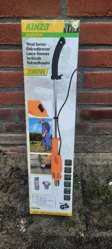 Kinzo Onkruidbrander 2000W, Ophalen, Zo goed als nieuw, Kinzo