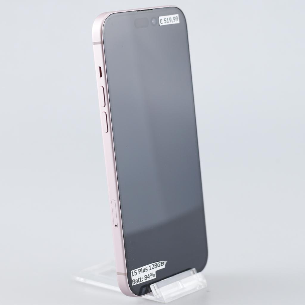 iPhone 15 Plus 128GB Roze | Nette staat, Telecommunicatie, Mobiele telefoons | Apple iPhone, Apple, Zo goed als nieuw, Support@apple.com