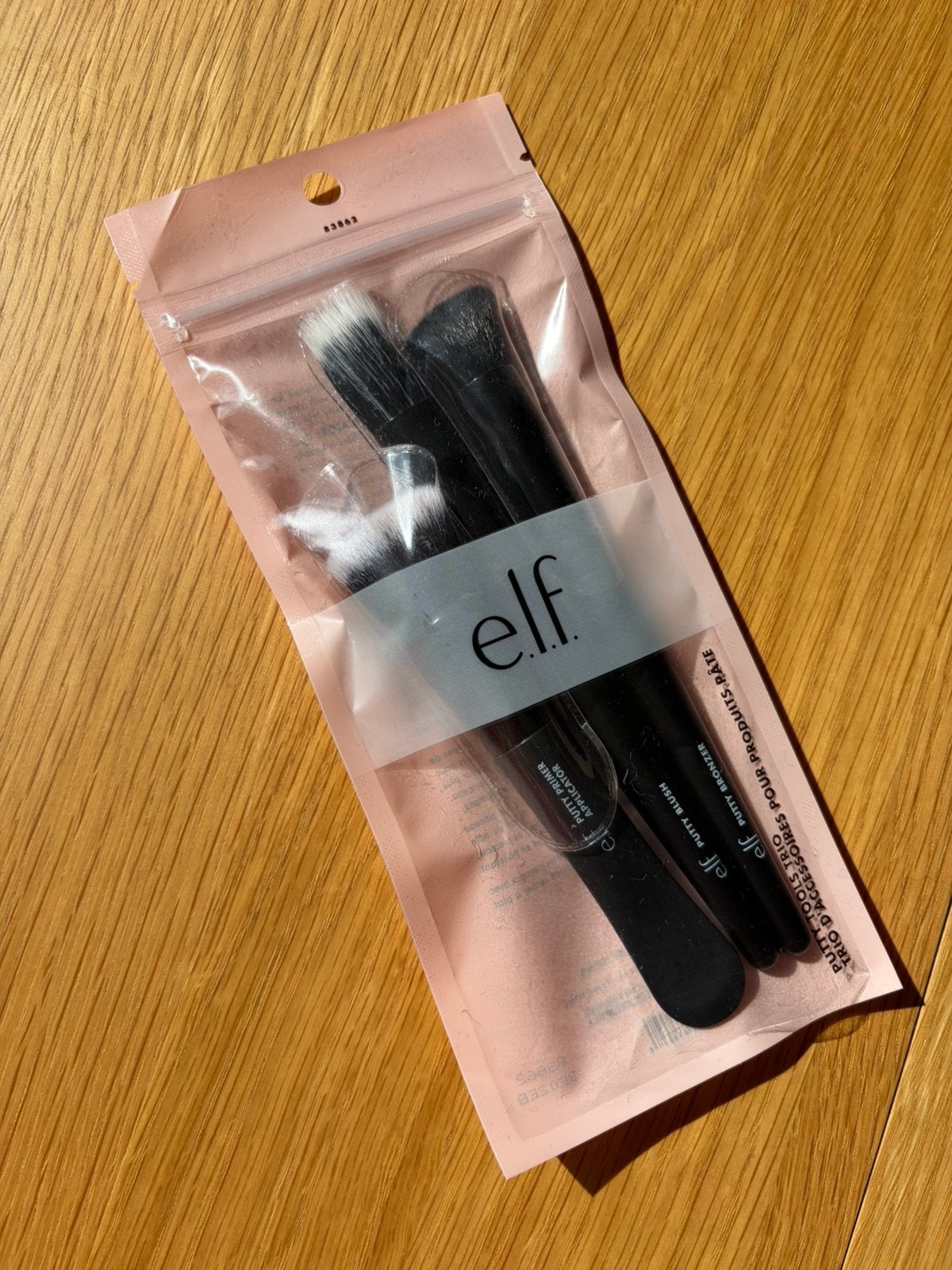 e.l.f. Putty Tools Trio - Kwasten voor make-up, Gehele gezicht, Zwart, Nieuw, Ophalen of Verzenden