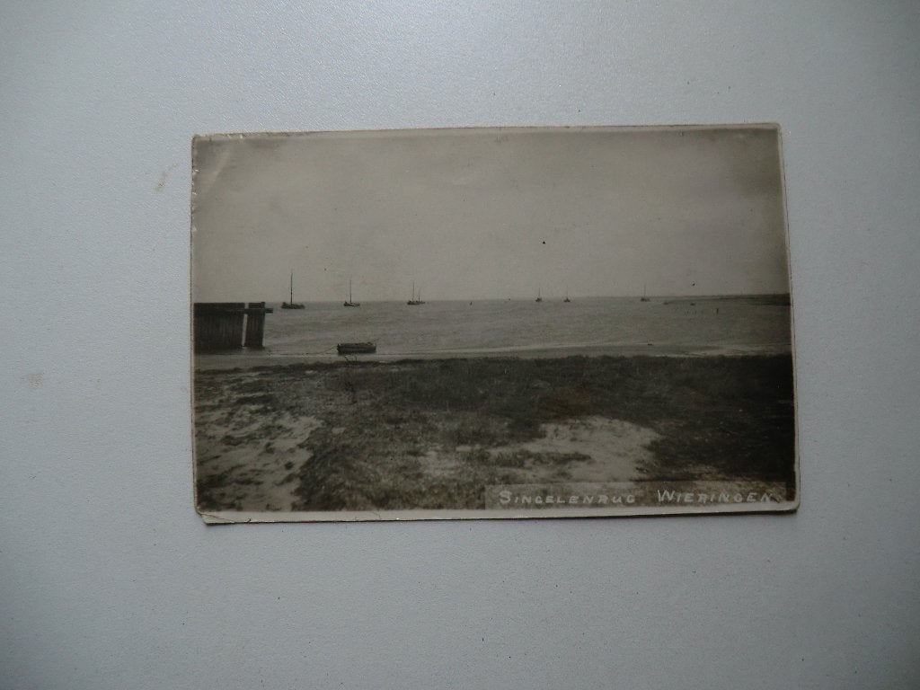 Wieringen,Singelenbrug,Fotobureau Jonker Heiloo, Ophalen of Verzenden, Voor 1920, Ongelopen, Noord-Holland