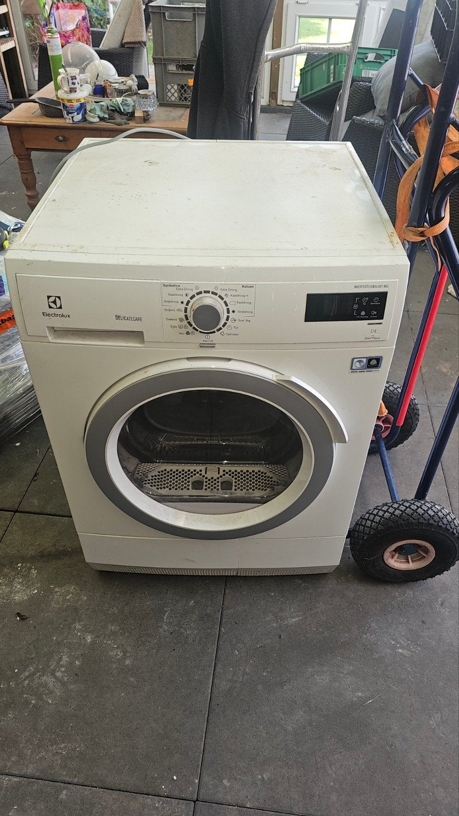 Electrolux EDH3887GDW Warmtepompdroger 8kg A++, Witgoed en Apparatuur, Wasdrogers, Ophalen, 85 tot 90 cm