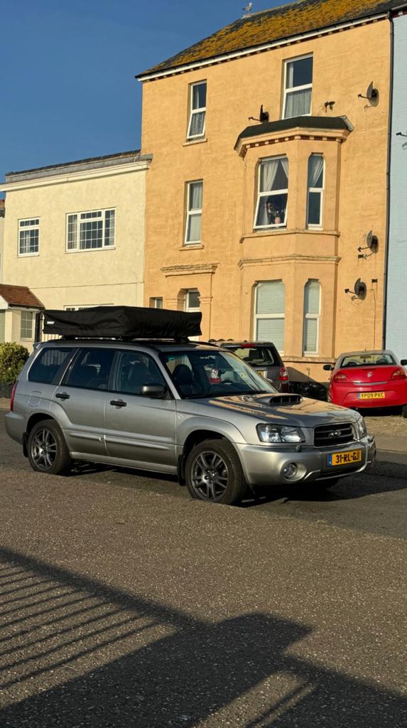Subaru Forester 2.5 XT SG Luxury Pack zilver, Zwart, 4 cilinders, 2000 kg, 75 €/maand