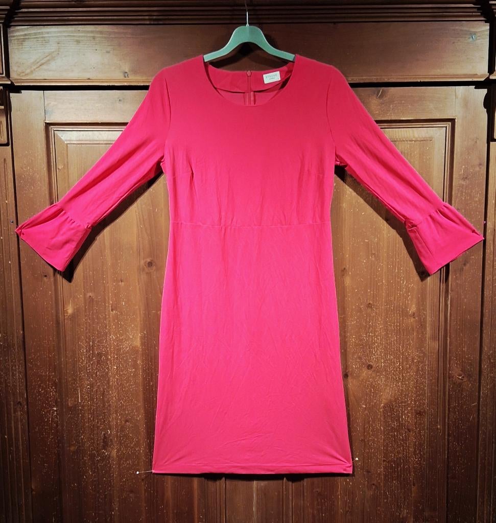 mooi fuchsia jurk 38 STROKE, Kleding | Dames, Jurken, Maat 38/40 (M), Ophalen of Verzenden, Zo goed als nieuw, Roze