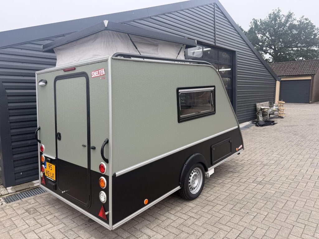 Kip Shelter Plus | 900KG | MOVER | LUIFEL | NIEUWSTAAT, Caravans en Kamperen, Caravans, Overige typen, Kip, Tot en met 2, Bedrijf