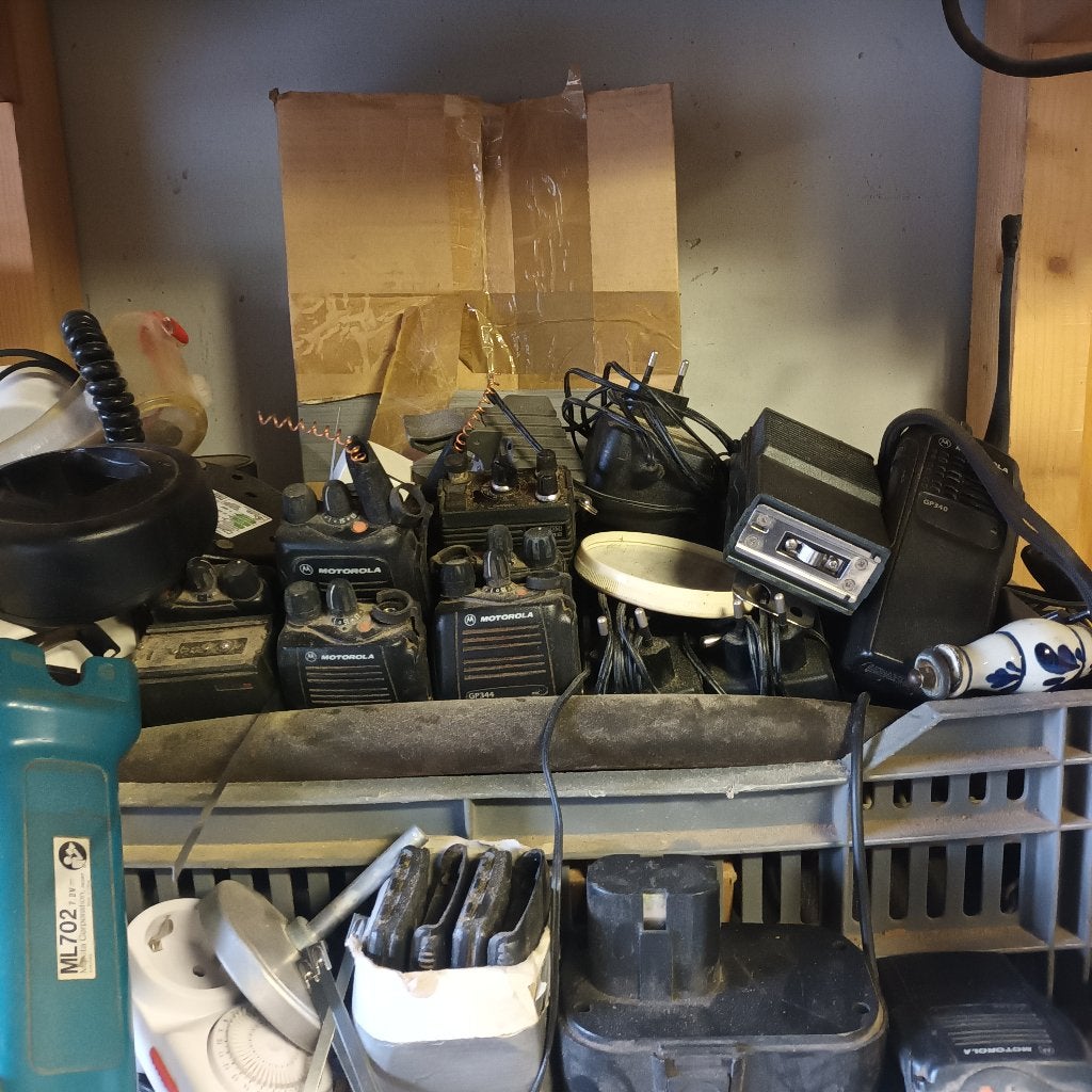 Walkie talkies, Ophalen, Gebruikt, Minder dan 2 km