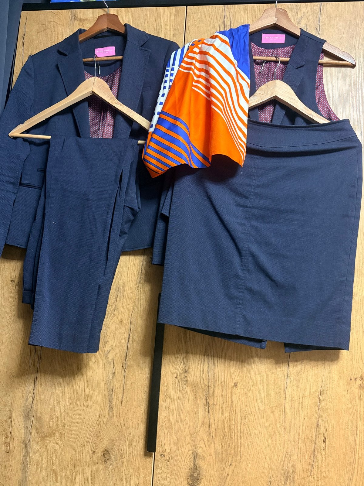 Stewardess Pak Deltion Maat 36/38, Ophalen, Kostuum of Pak, Blauw, Maat 36 (S)