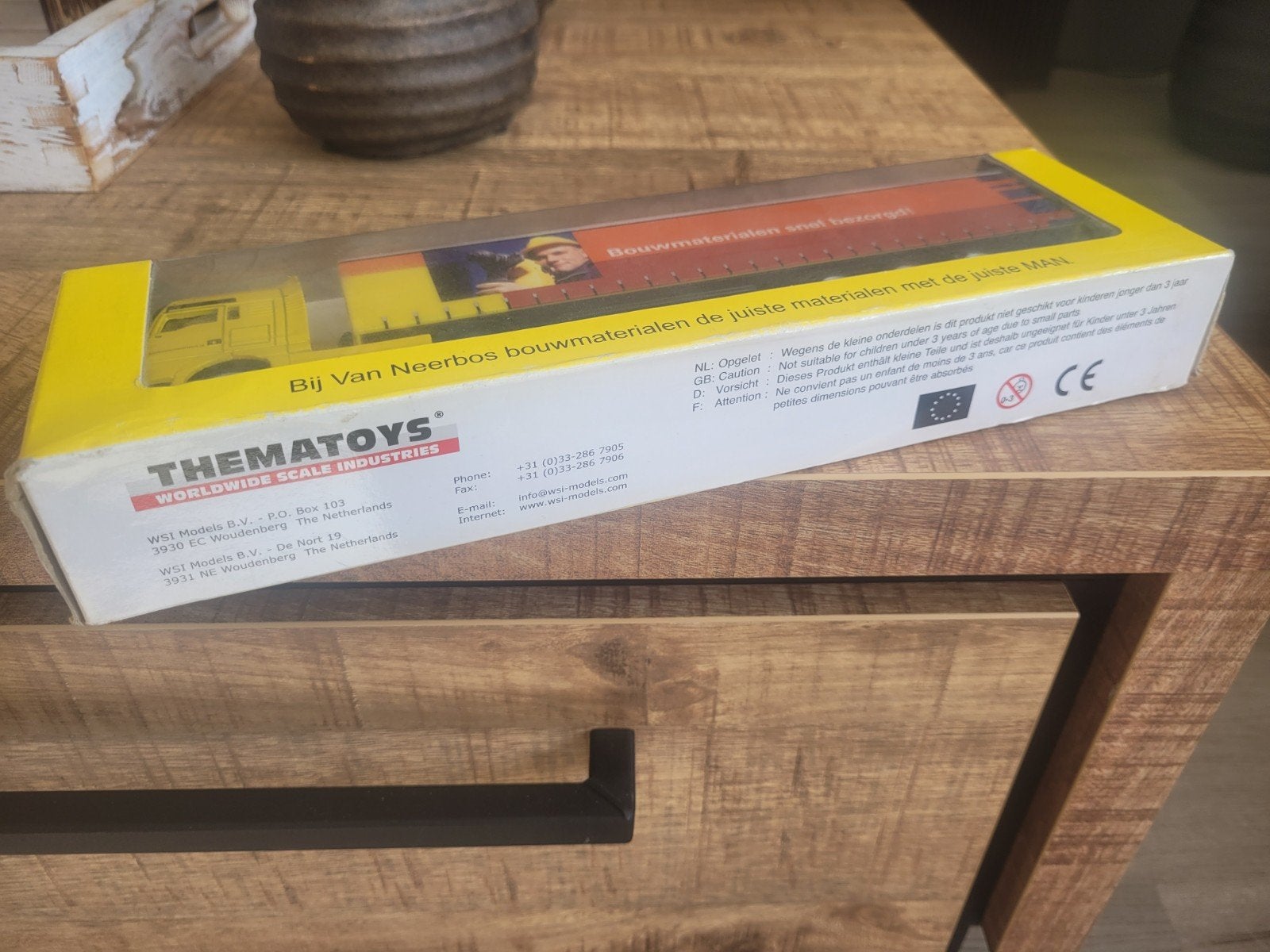 Man neerbos bouwmatriaal, Overige merken, Thema toys, T, Nieuw