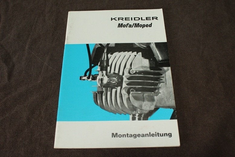 Kreidler Mofa Moped 1978 montage anleitung automaat, Ophalen of Verzenden, Zo goed als nieuw