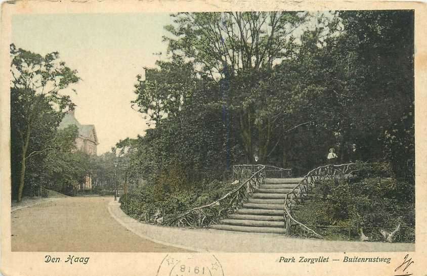 300-159-009 Den Haag Park Zorgvliet, Verzenden, Voor 1920, Zuid-Holland