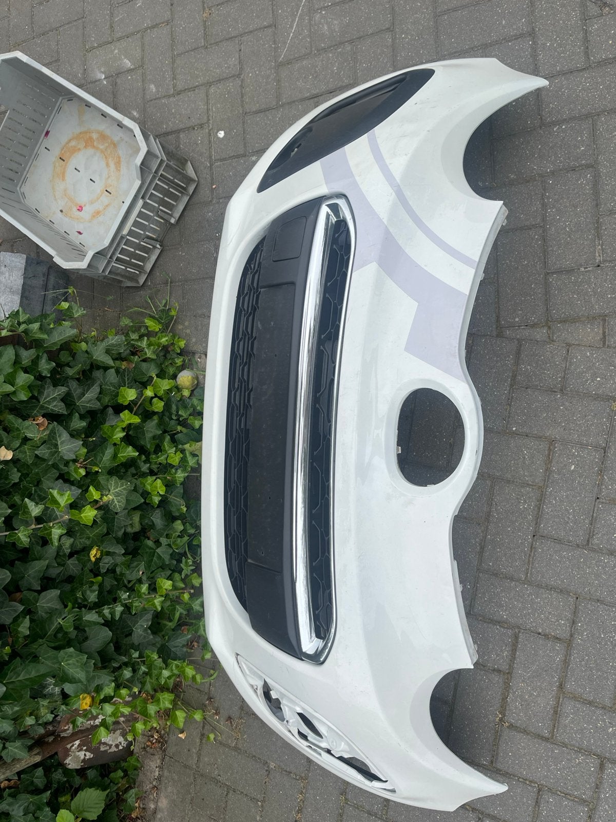 Voorbumper citroen c1 model 2012, Auto-onderdelen, Ophalen, Gebruikt, Citroën, Voor