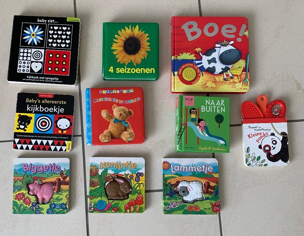 baby boekjes, Boeken, Kinderboeken | Baby's en Peuters, Ophalen, Zo goed als nieuw, 6 tot 12 maanden