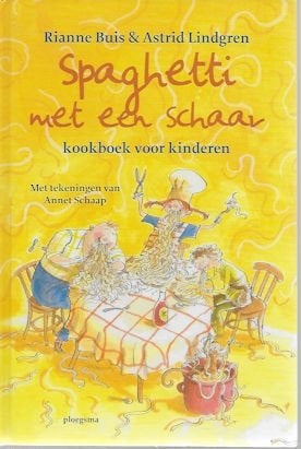 Rianne Buis & Astrid Lindgren: Spaghetti met een schaar, Ophalen of Verzenden, Zo goed als nieuw, Fictie algemeen