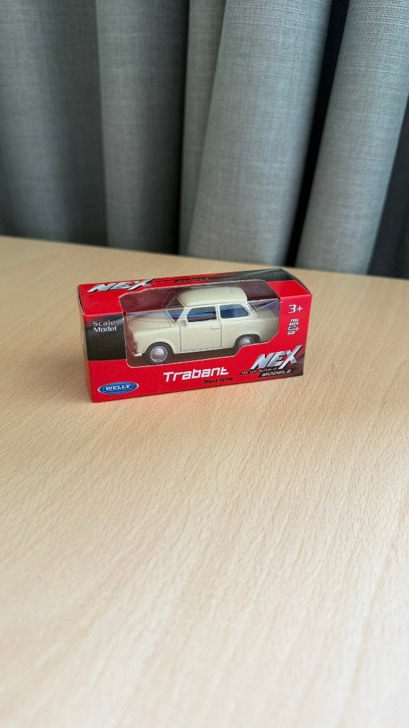 Welly Trabant 12207 1:64, Ophalen of Verzenden, Zo goed als nieuw, Auto