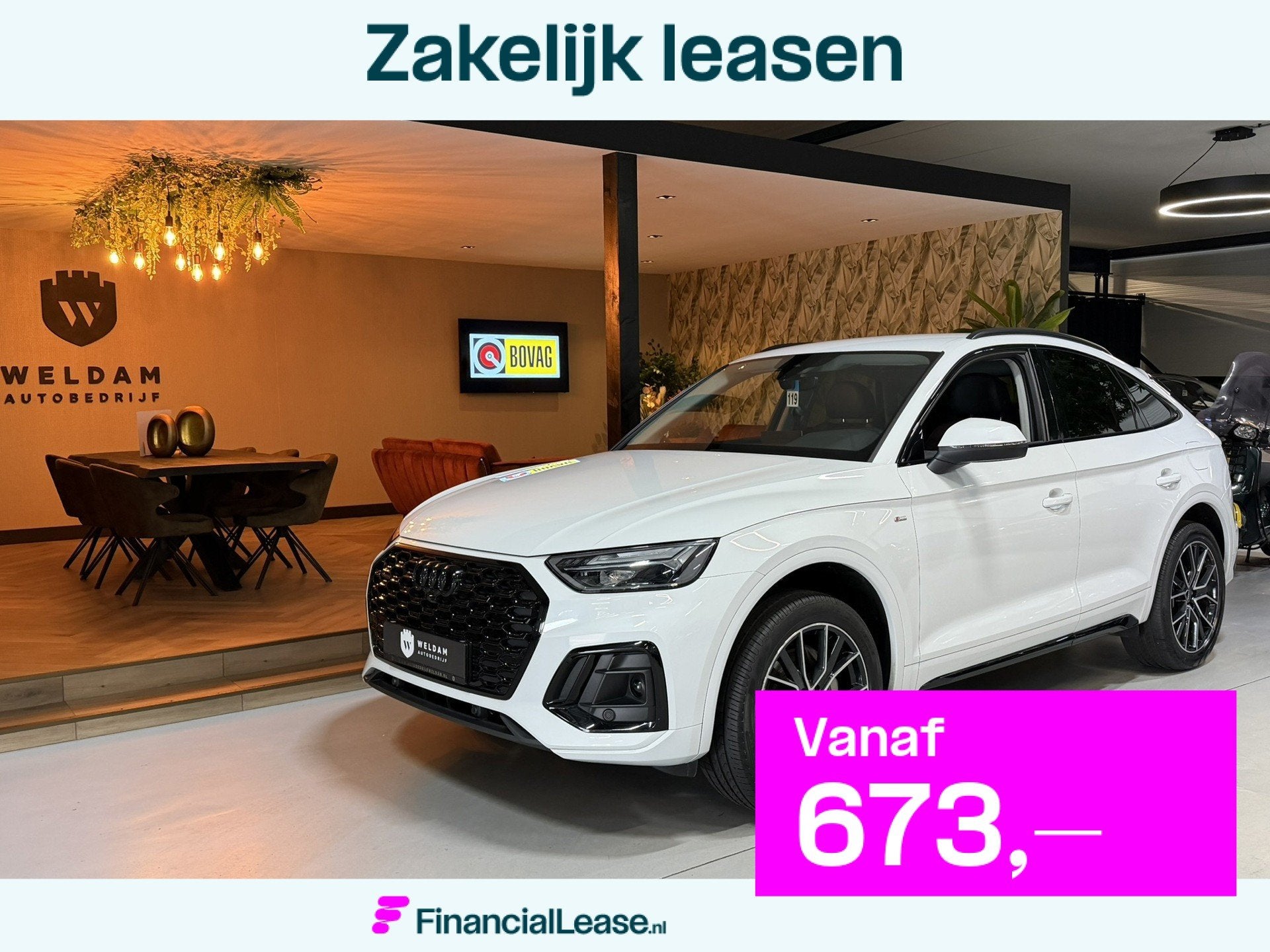 Audi Q5 Sportback 50 TFSI E Quattro S line|Garantie|Dealeron, Automaat, Stof, Gebruikt, 4 cilinders