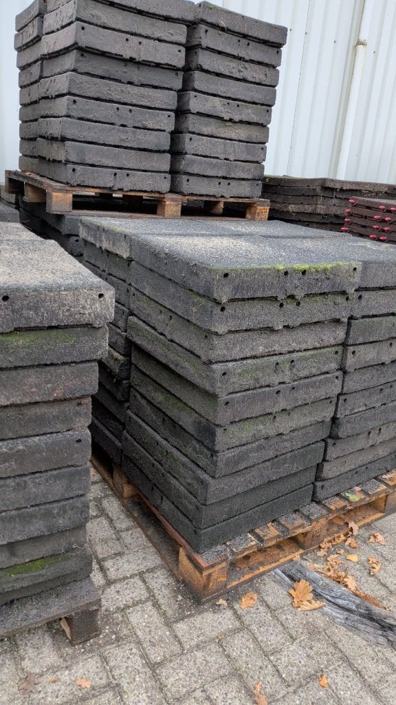 Rubberen tegels, stalmatten 50 x50 x9 cm zwart, Dieren en Toebehoren, Stalling en Weidegang, ., ., ., Weidegang