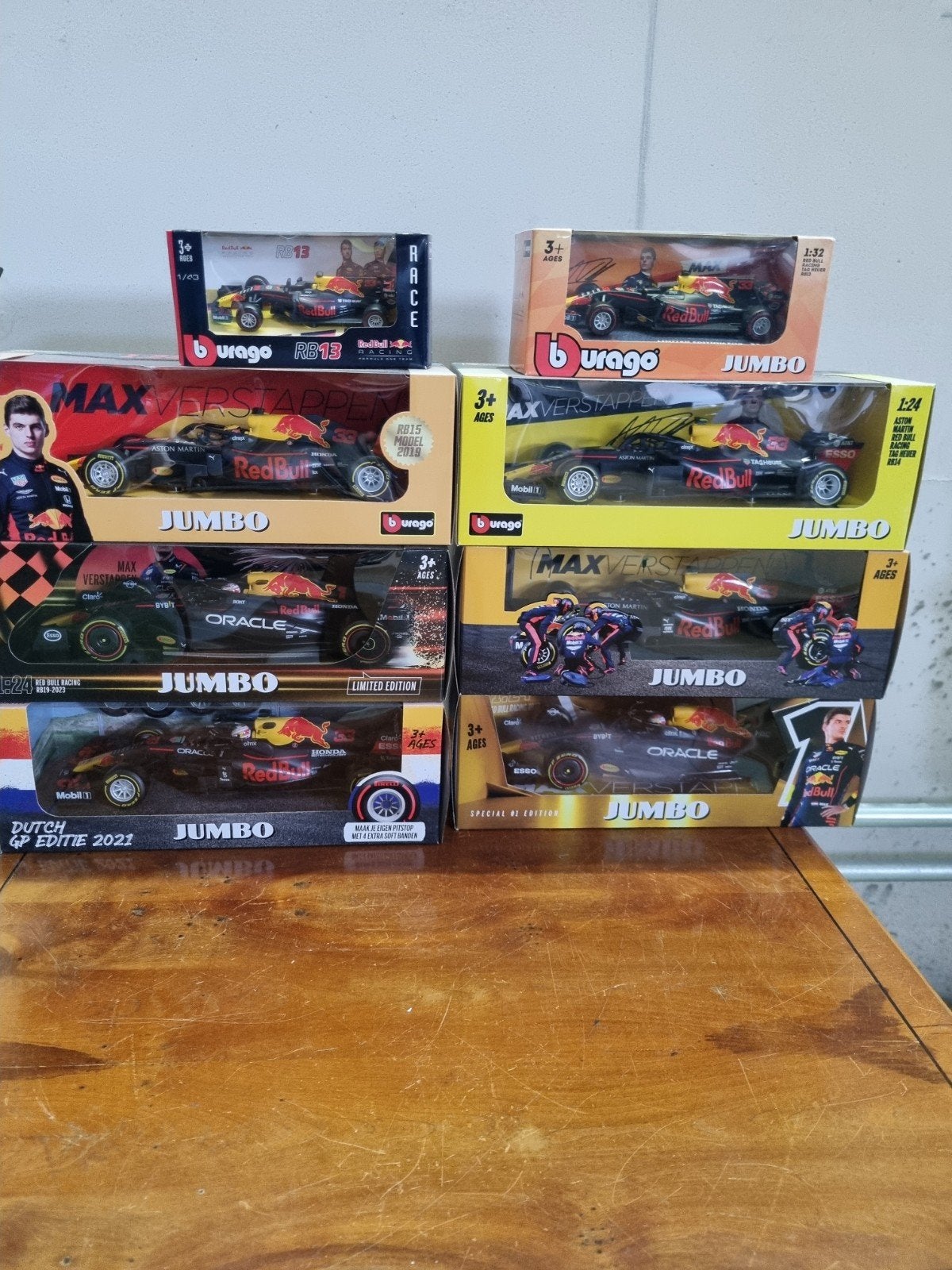 Max Verstappen Red Bull Racing modelauto's - Diverse schalen, Ophalen of Verzenden, Nieuw, Auto, Overige merken