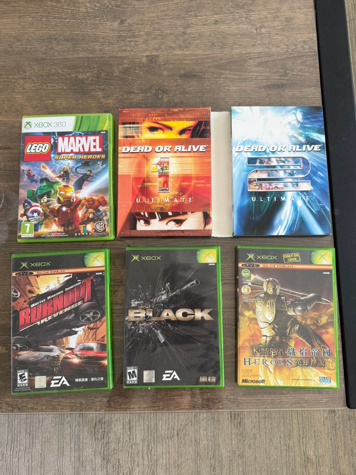 Xbox 6 game, Spelcomputers en Games, 1 speler, Ophalen, Zo goed als nieuw, Vanaf 18 jaar
