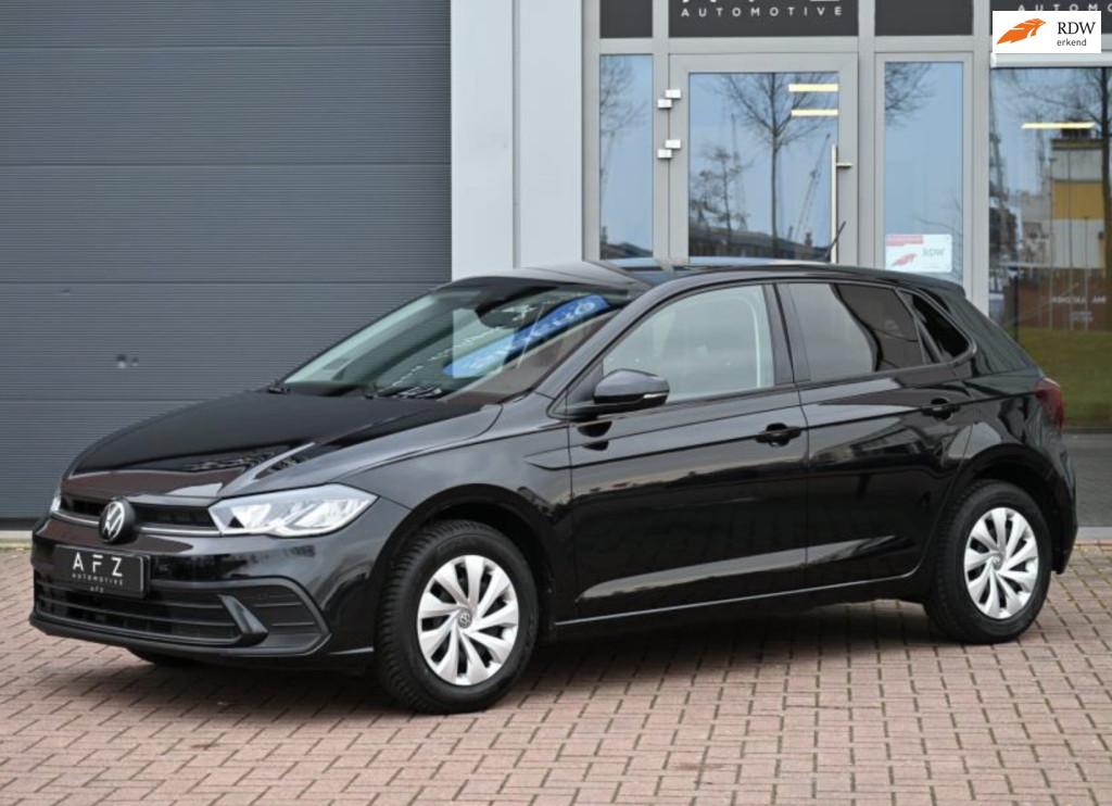 Volkswagen Polo 1.0 TSI Life | Automaat | CarPlay | Keyless, Stof, Gebruikt, Zwart, 95 pk