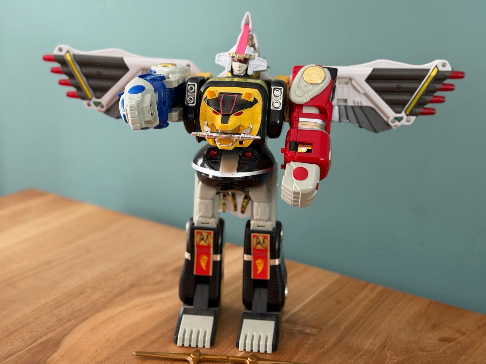 Power Rangers Wild Force Megazord - Compleet, Ophalen of Verzenden, Gebruikt