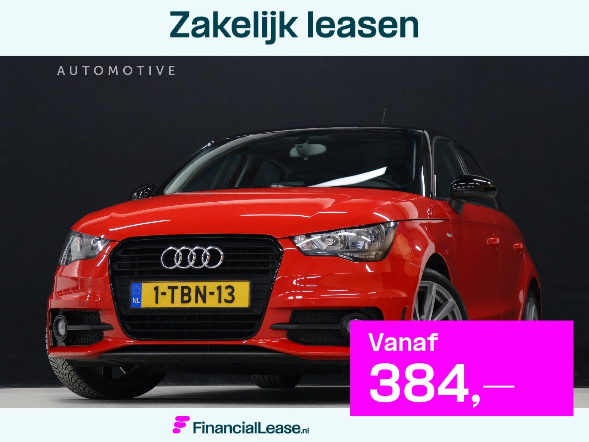 Audi A1 Sportback 1.2 TFSI Admired S Line [NAVIGATIE, AIRCO,, Voorwielaandrijving, Zwart, 4 cilinders, 4 stoelen