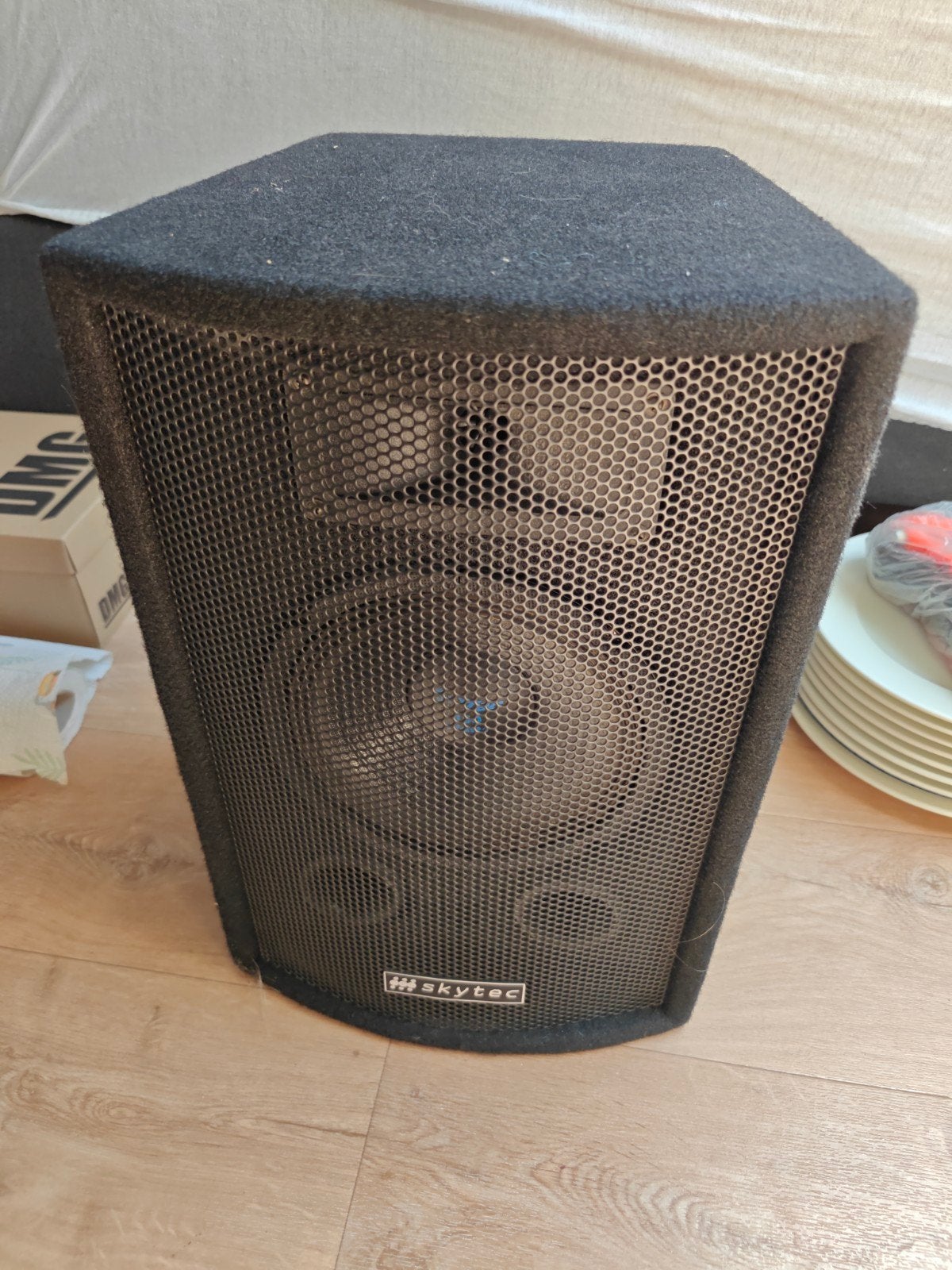 2x Skytec PA-speaker 150 Watt, Overige merken, Gebruikt, Overige typen, Ophalen of Verzenden