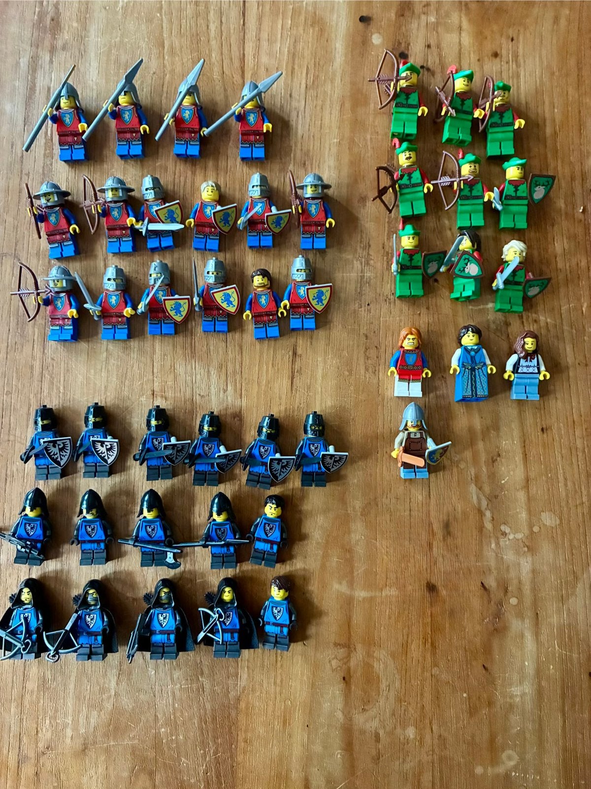 Lego Ridder minifiguren, Kinderen en Baby's, Speelgoed | Duplo en Lego, Ophalen of Verzenden, Zo goed als nieuw