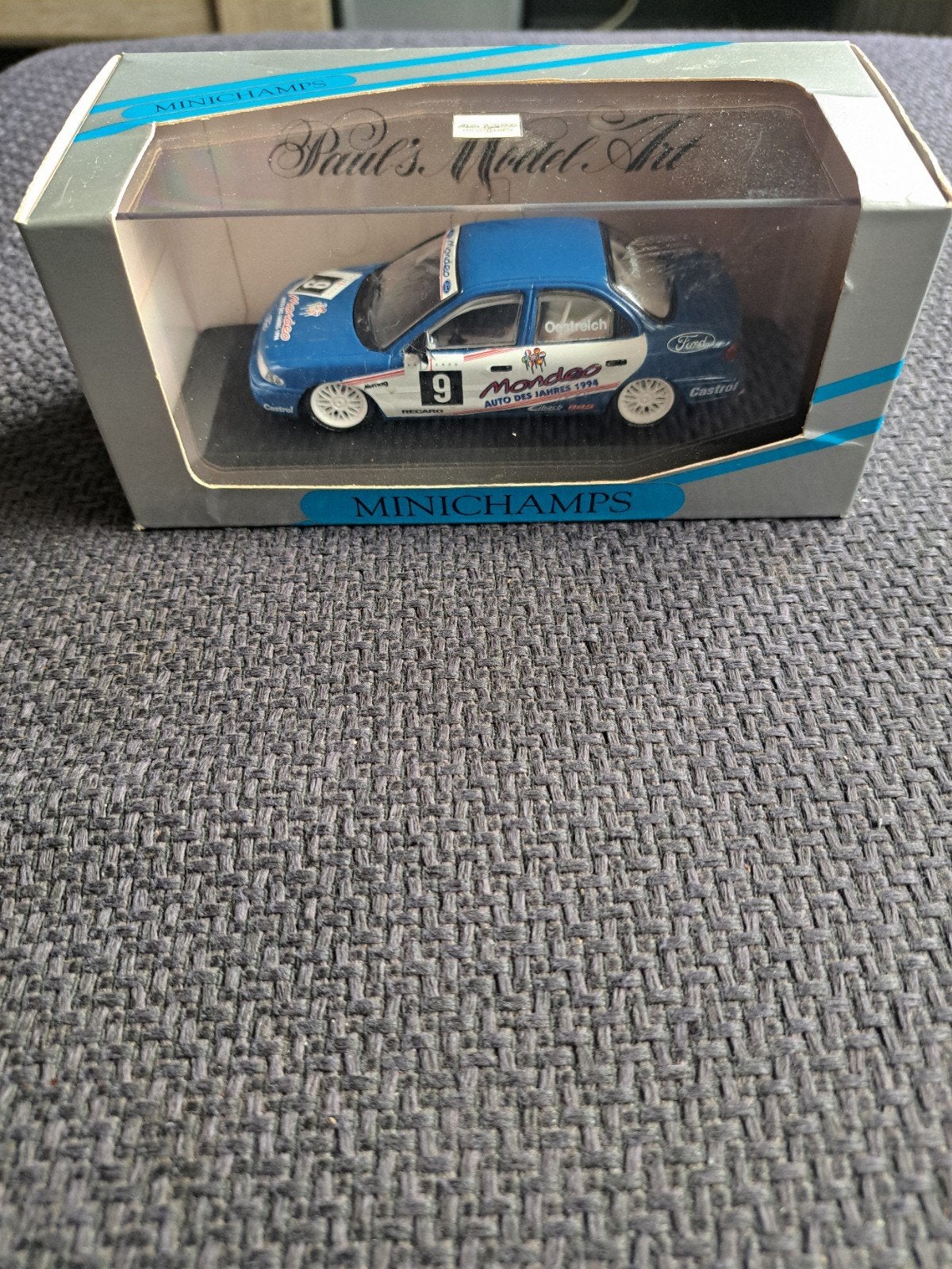 minichamps pauls art model ford mondeo 1994 cup, Hobby en Vrije tijd, Minichamps, Auto, West germany, Ophalen of Verzenden