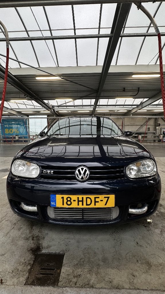 Volkswagen Golf 4 1.8Turbo GTI 1998 Blauw, 1206 kg, Zwart, 4 cilinders, Blauw