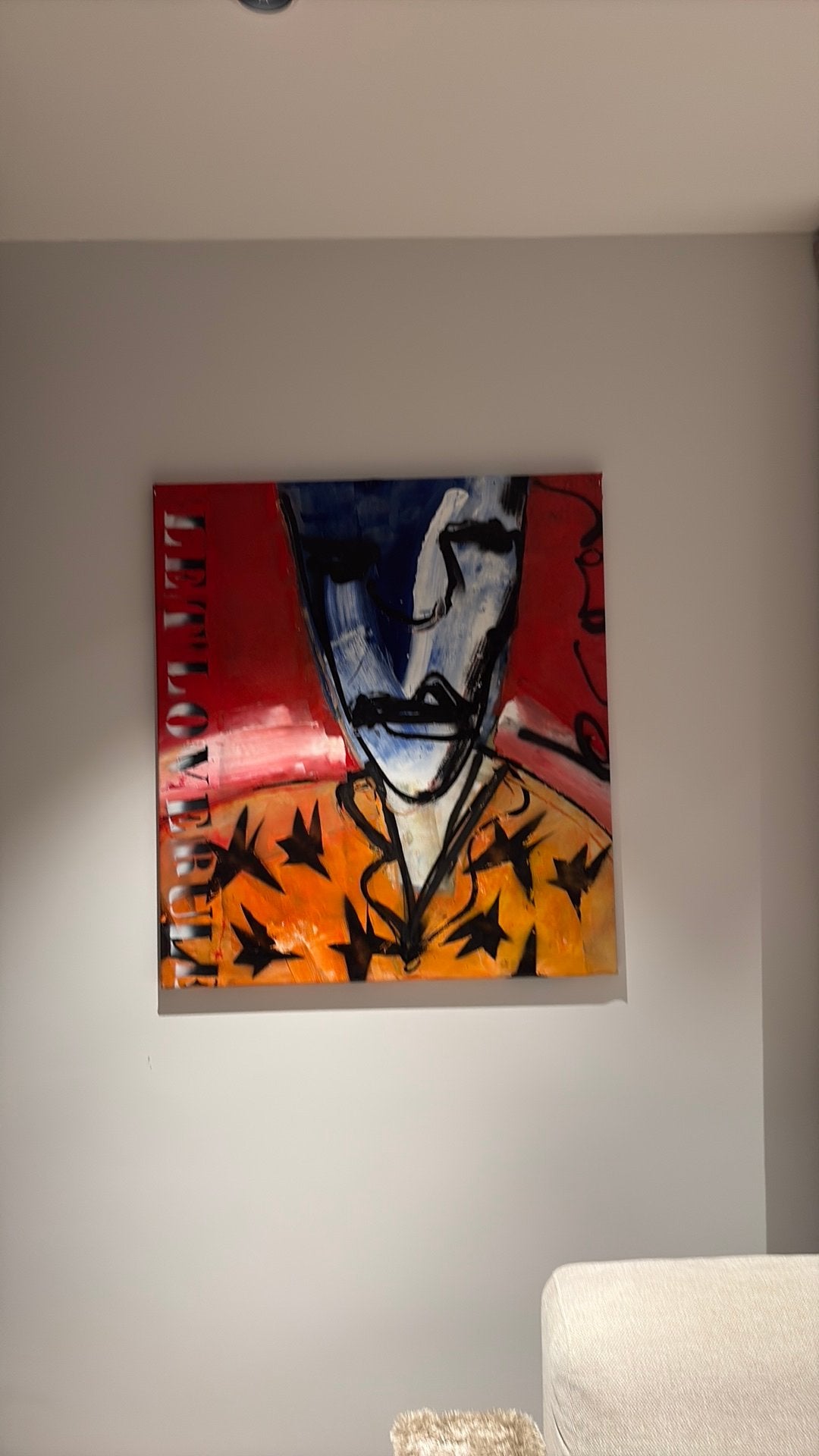 Herman brood schilderij, Antiek en Kunst, Ophalen