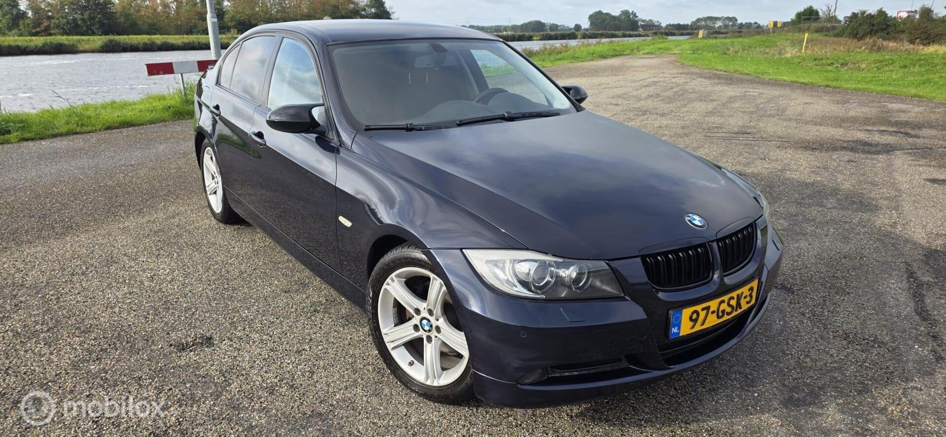BMW 3-serie 316i Executive, Nw Apk, Xenon !, Gebruikt, 4 cilinders, Blauw, 122 pk