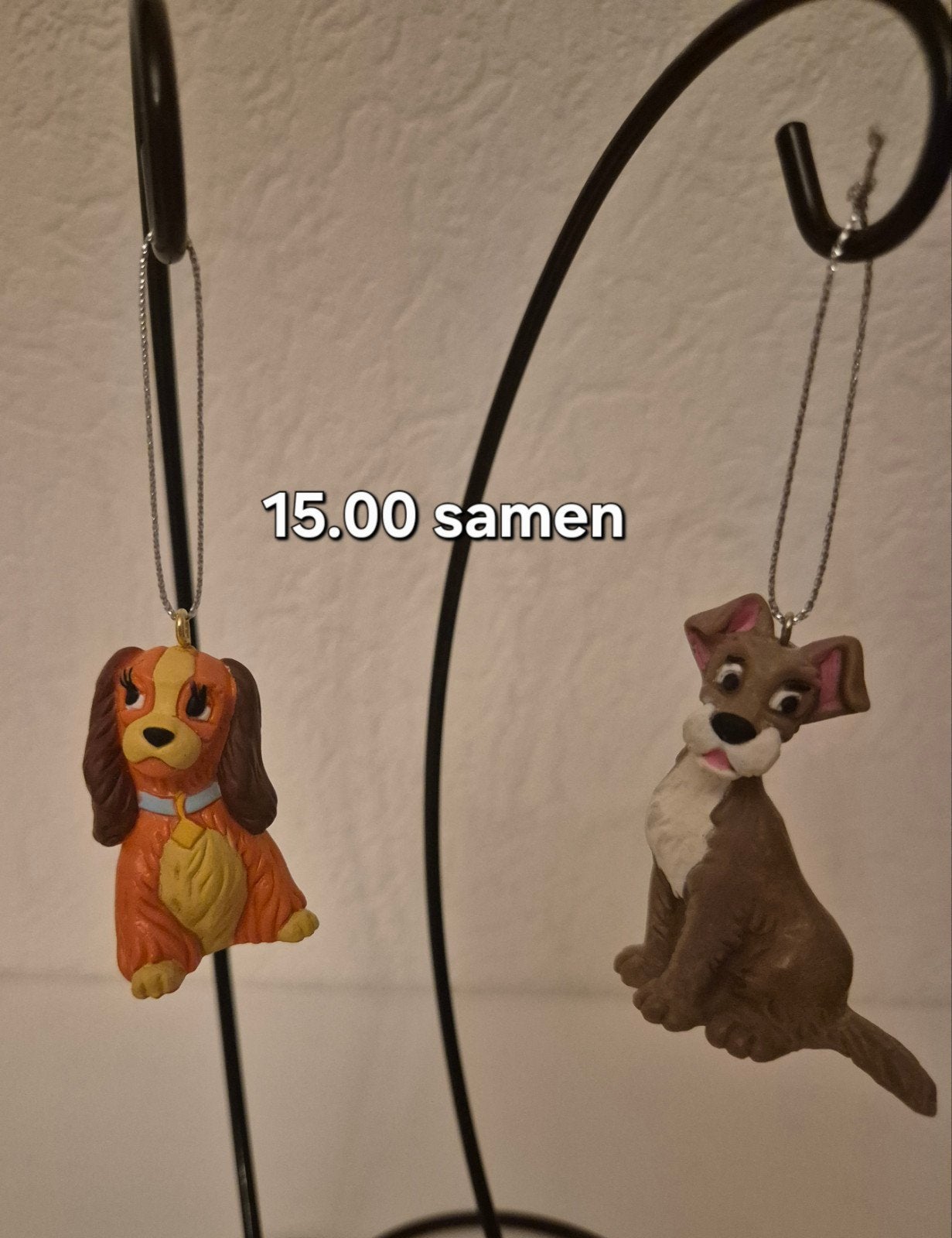 Verschillende Setjes met 2 Disney kerstornamenten, Verzamelen, Disney, Ophalen of Verzenden, Mickey Mouse, Nieuw, Beeldje of Figuurtje