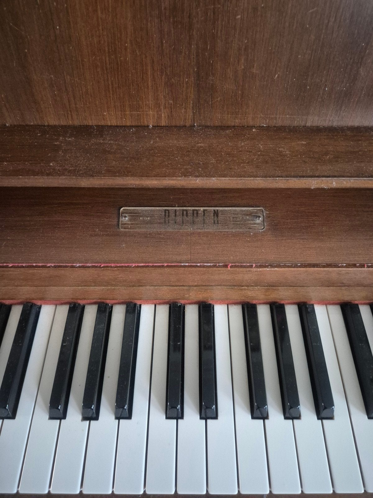 Gebruikte Rippen Piano - Bruin, Ophalen