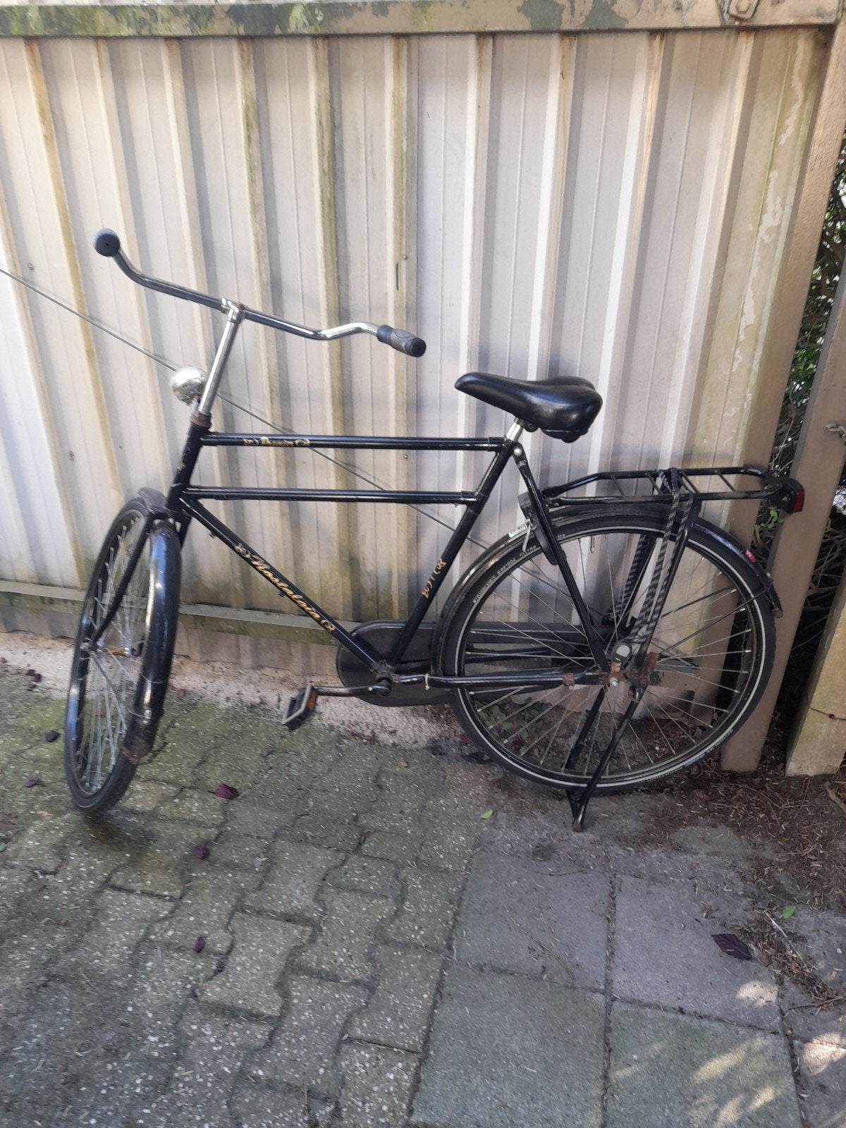 Herenfiets / Opafiets, Terugtraprem, Gebruikt, 57 tot 61 cm, Ophalen