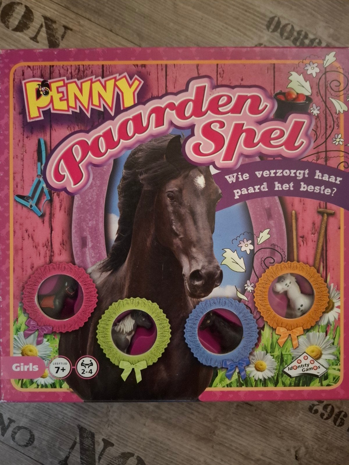 penny paardenspel, Drie of vier spelers, Ophalen, Zo goed als nieuw