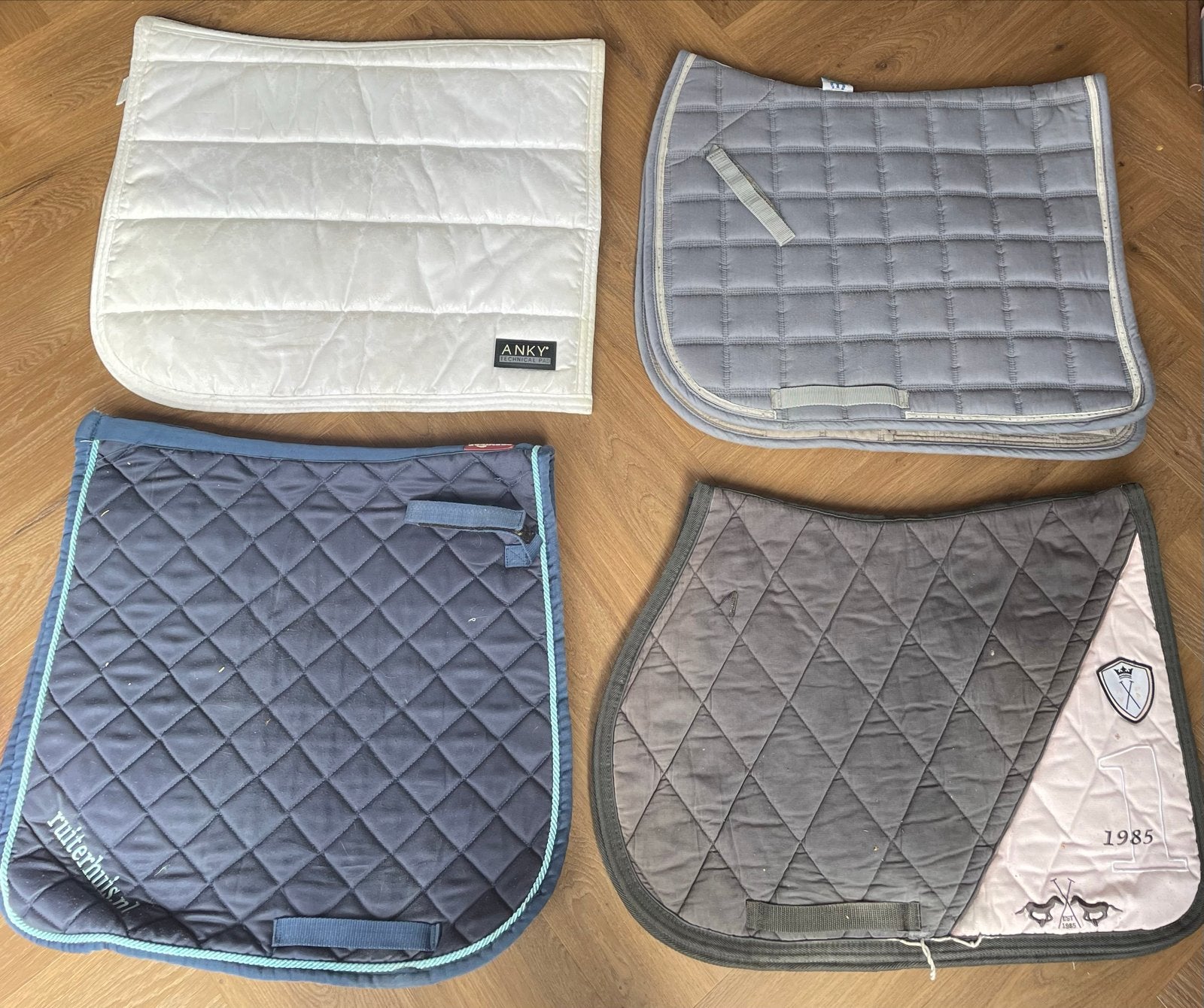 Set van 4 chabrakken – gebruikt, maar netjes, Dieren en Toebehoren, Ophalen of Verzenden, Gebruikt, Dressuur