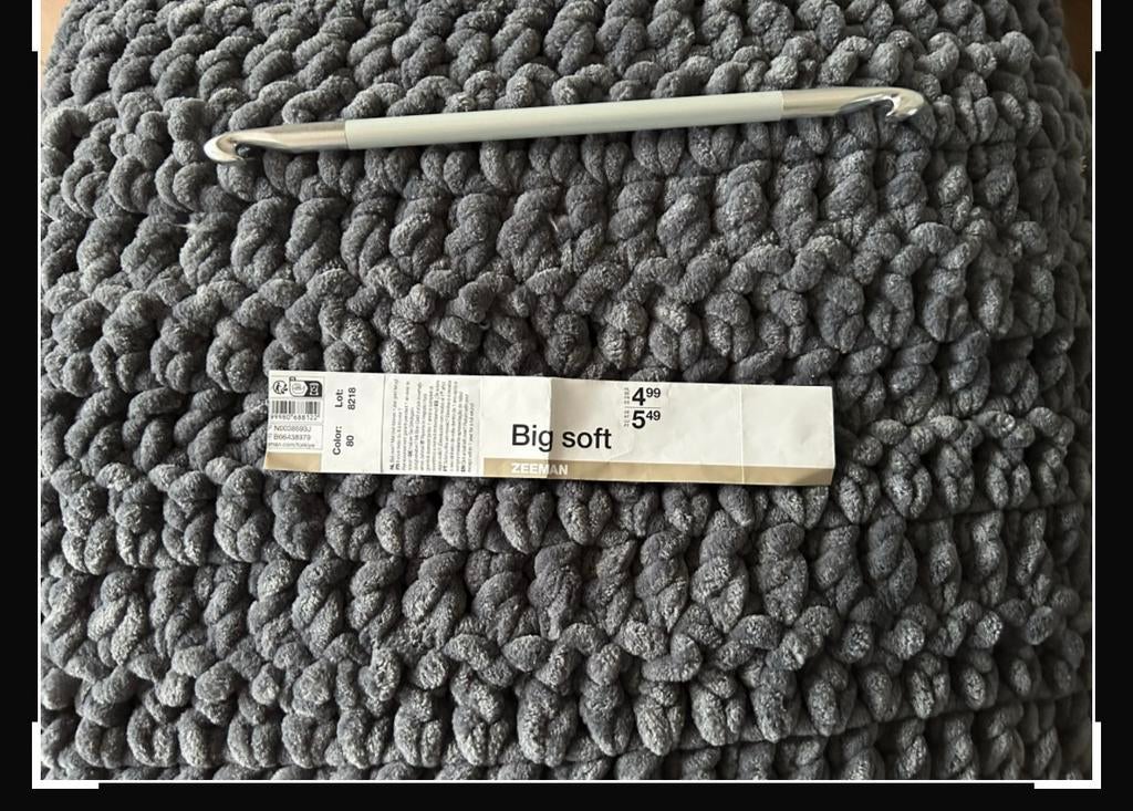 Ik ben op ZOEK naar grijze “Big Soft” wol van Zeeman nr. 80, Ophalen of Verzenden, Nieuw, Breien of Haken, Wol of Garen