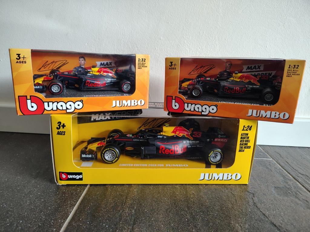 Max Verstappen jumbo F1 raceauto, Ophalen, Nieuw, Auto, MiniChamps