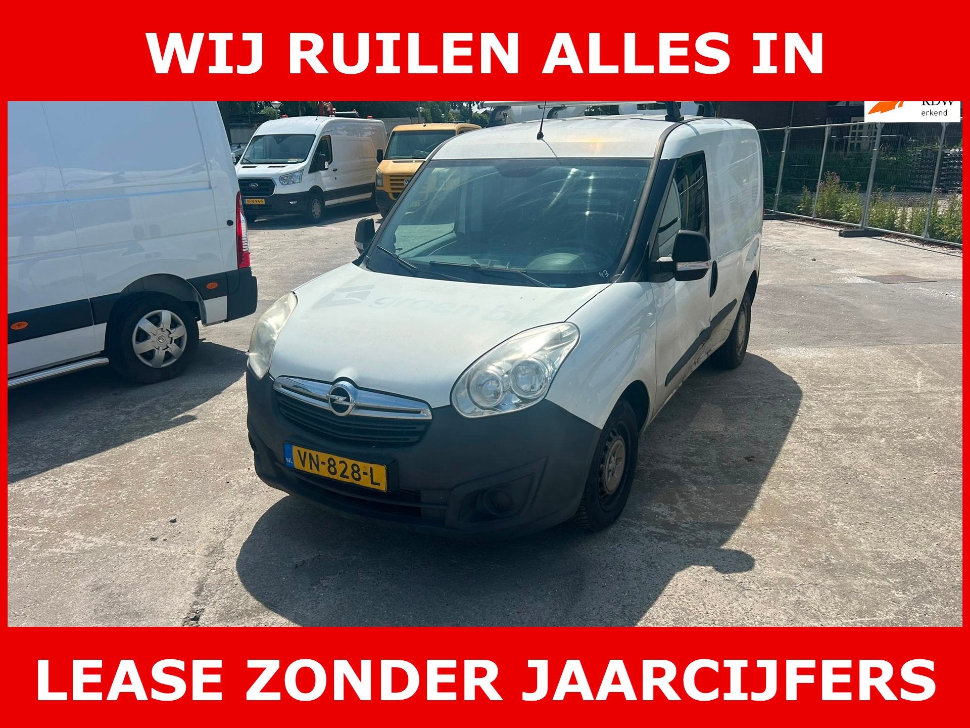 Opel Combo 1.3 CDTi L1H1 ecoFLEX ZO MEE NEEM PRIJS, Auto's, Euro 5, Gebruikt, 4 cilinders, Wit
