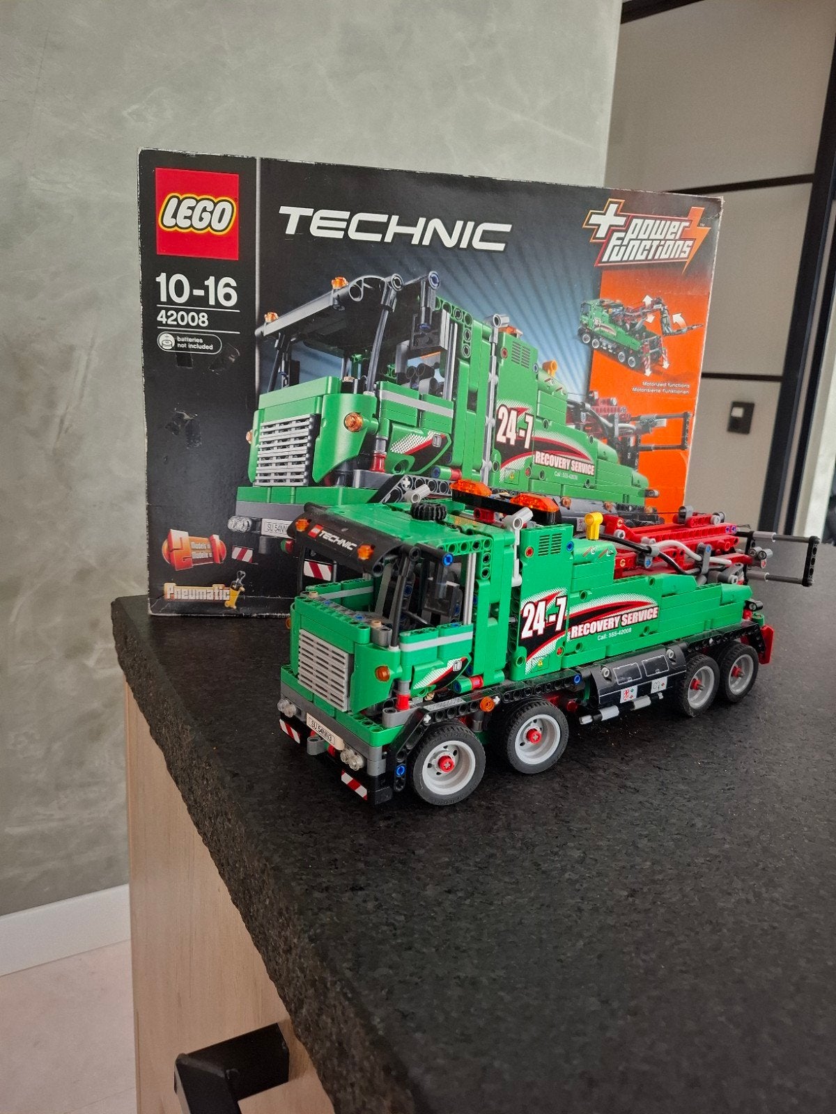 42008 lego technic takelwagen, Ophalen, Zo goed als nieuw, Technic, Lego