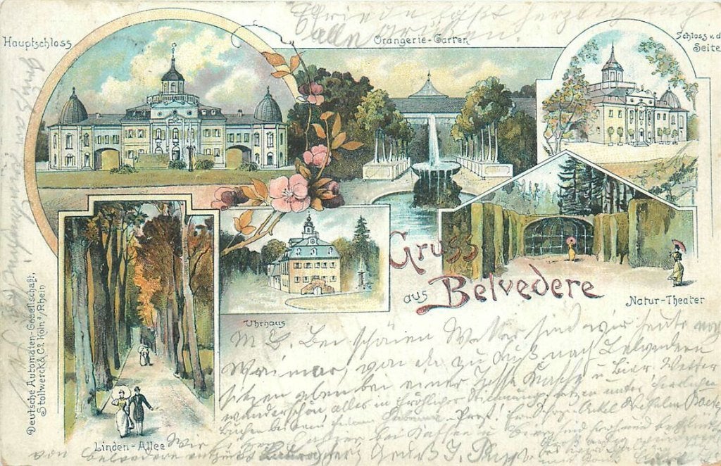 701-282-039 Weimar Litho, Ophalen of Verzenden, Voor 1920, Duitsland
