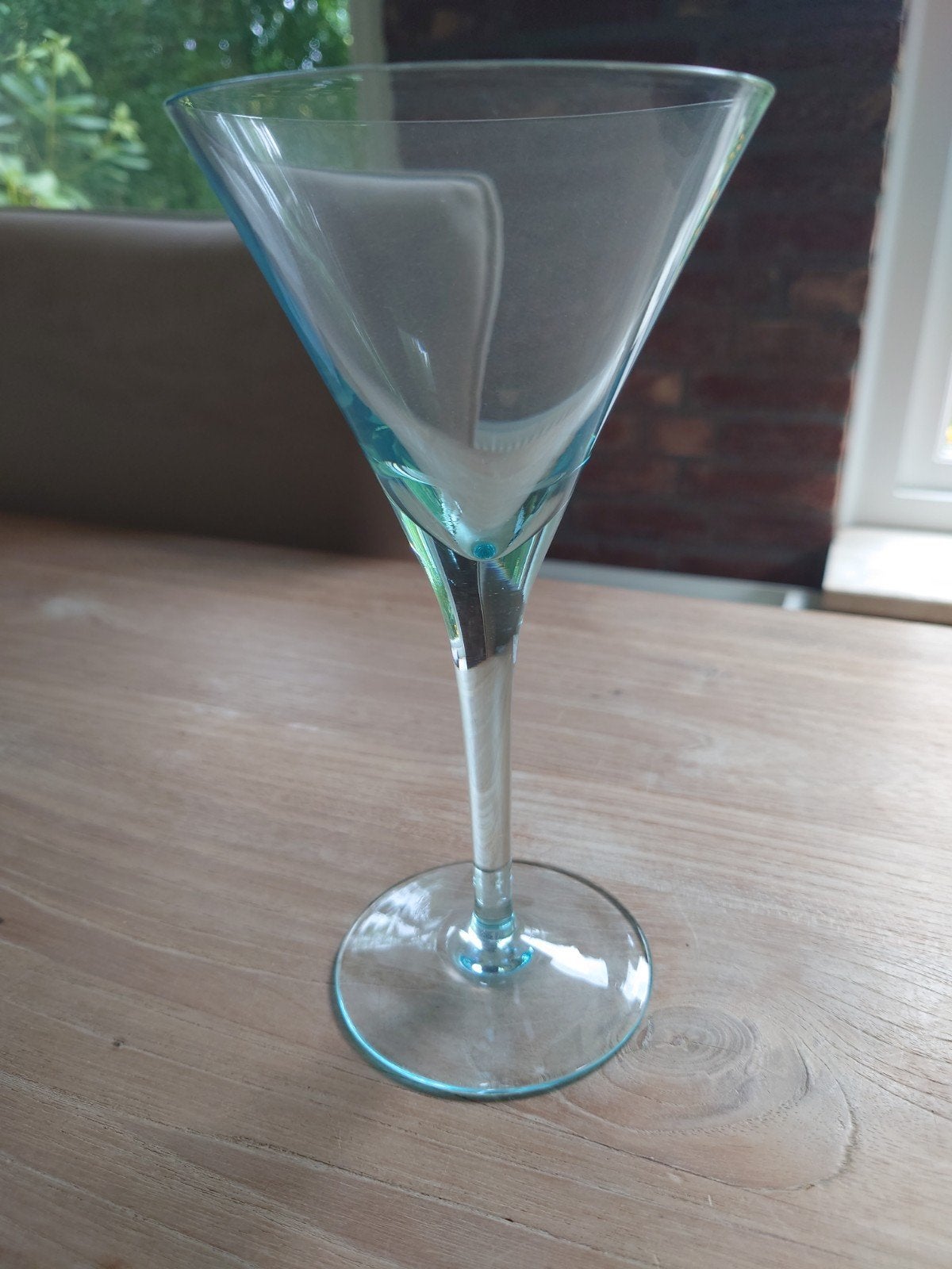 Villeroy & Boch Aqua Blue Martini Cocktail glas, zgan, Verzamelen, Ophalen of Verzenden, Zo goed als nieuw, Overige typen