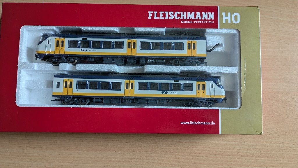 Fleishmann sprinter Vla flip SGM Digitaal H0, Treinset, Gelijkstroom, Ophalen of Verzenden, Märklin
