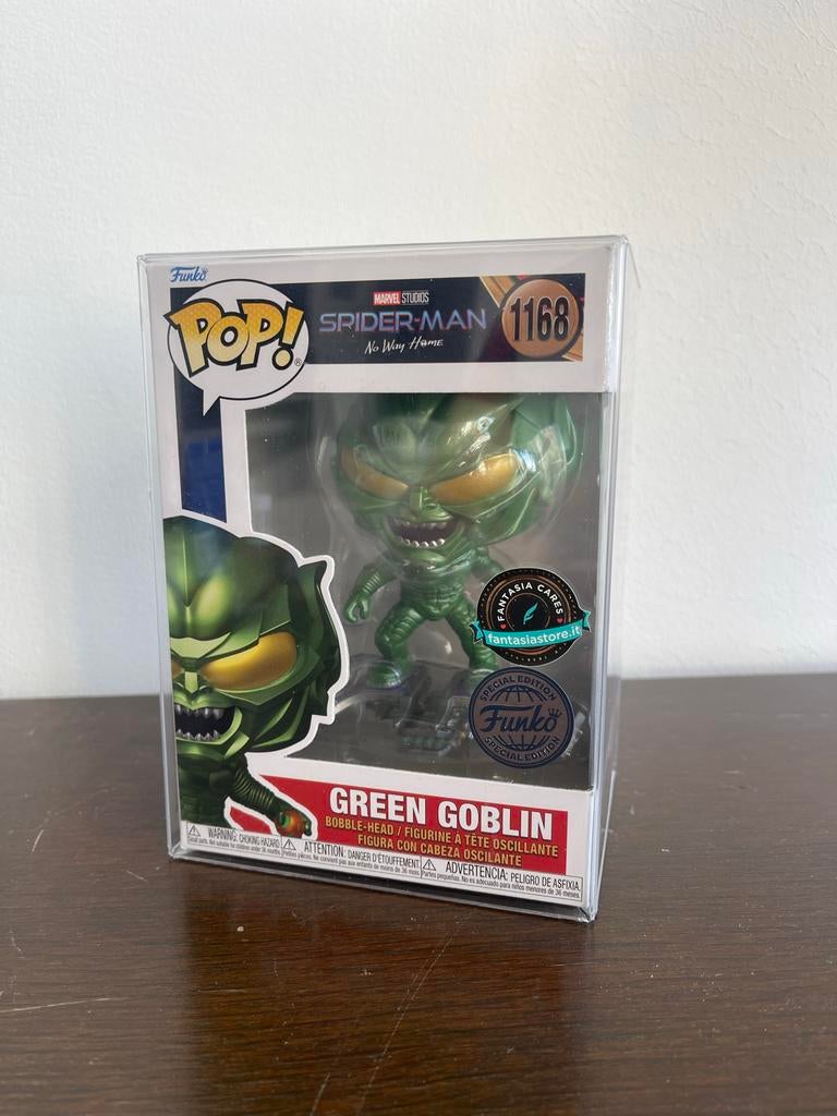 Funko Pop Green Goblin #1168 met Box Protector, Ophalen of Verzenden, Nieuw