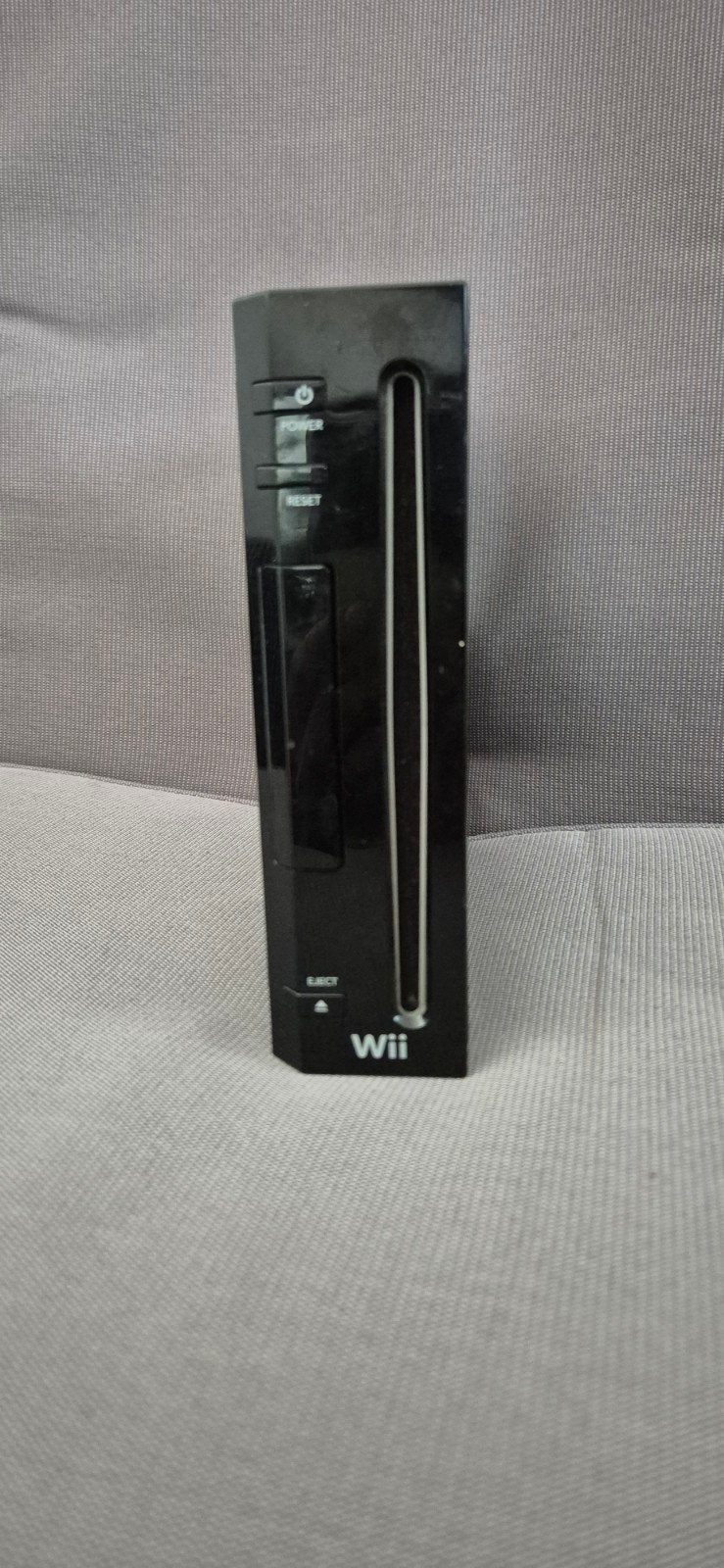 Nintendo Wii RVL-001 (EUR) Zwart Console, Ophalen of Verzenden